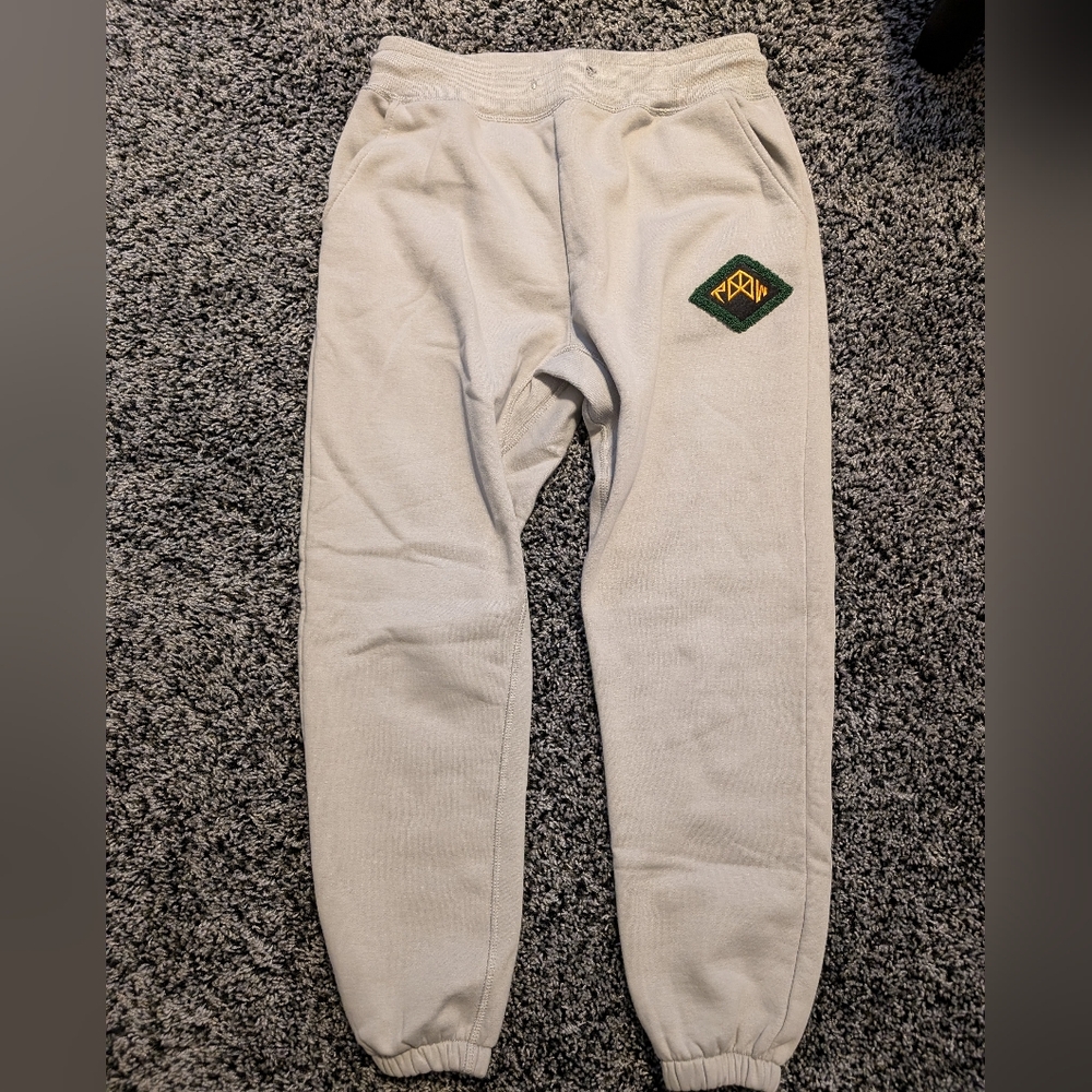 Rawgear Chenille Patch Cream Joggers